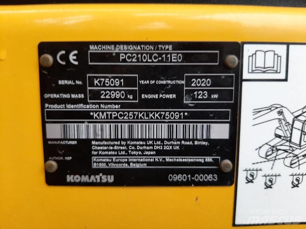 Komatsu PC 210 LC-11 Escavatori cingolati