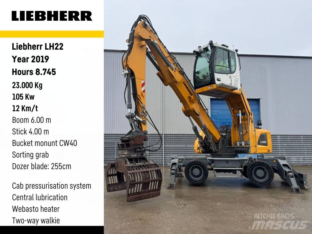 Liebherr LH 22 Movimentazione rifiuti