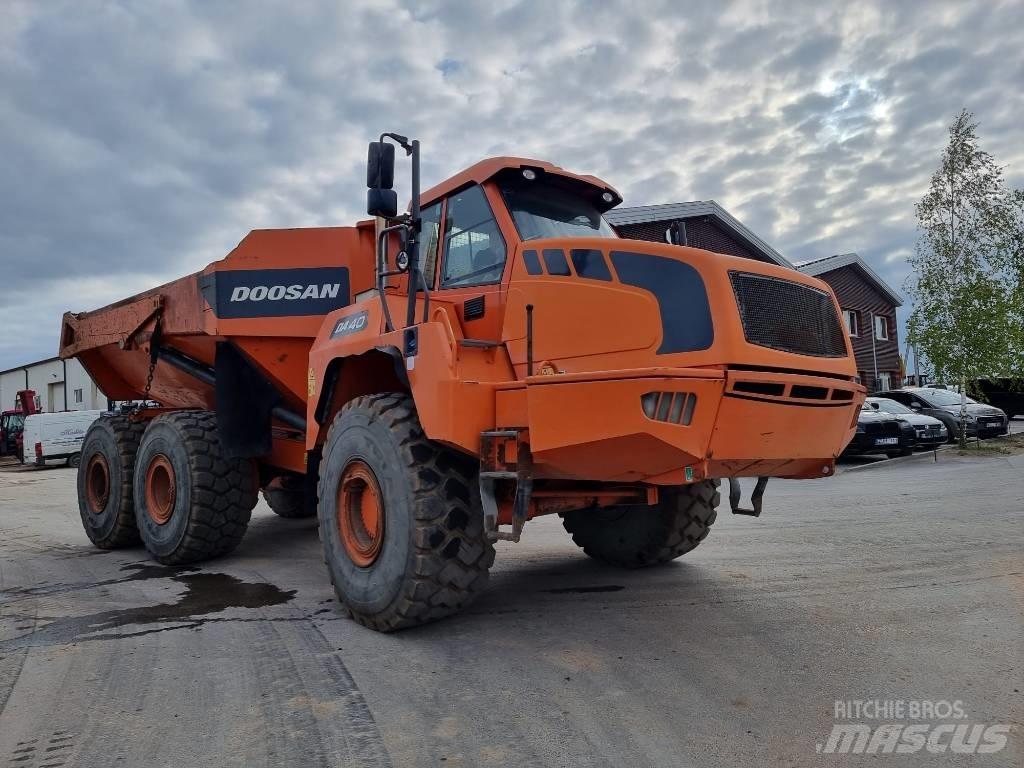 Doosan DA 40 6x6 Dumpers articolati