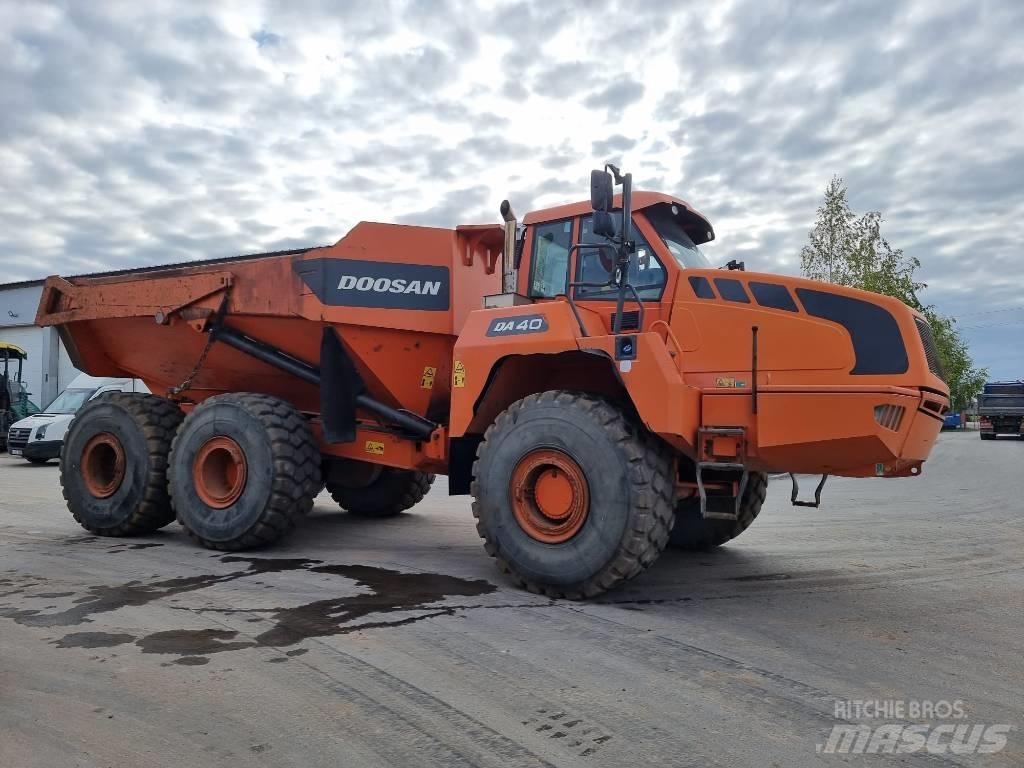 Doosan DA 40 6x6 Dumpers articolati