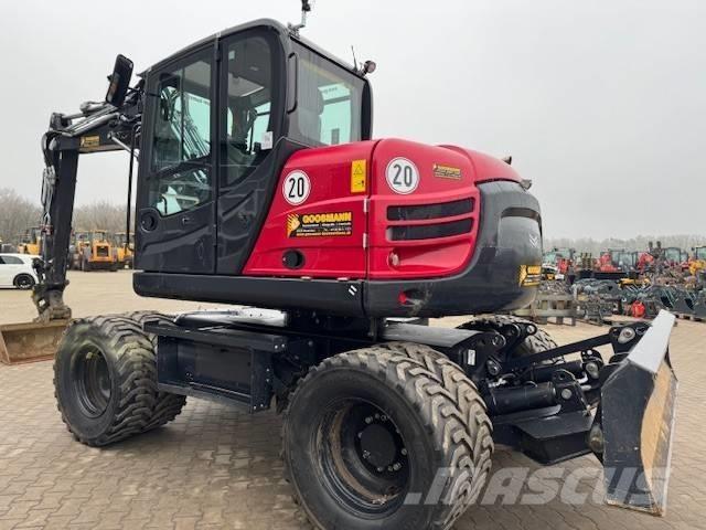 Yanmar B 110 W Escavatori gommati