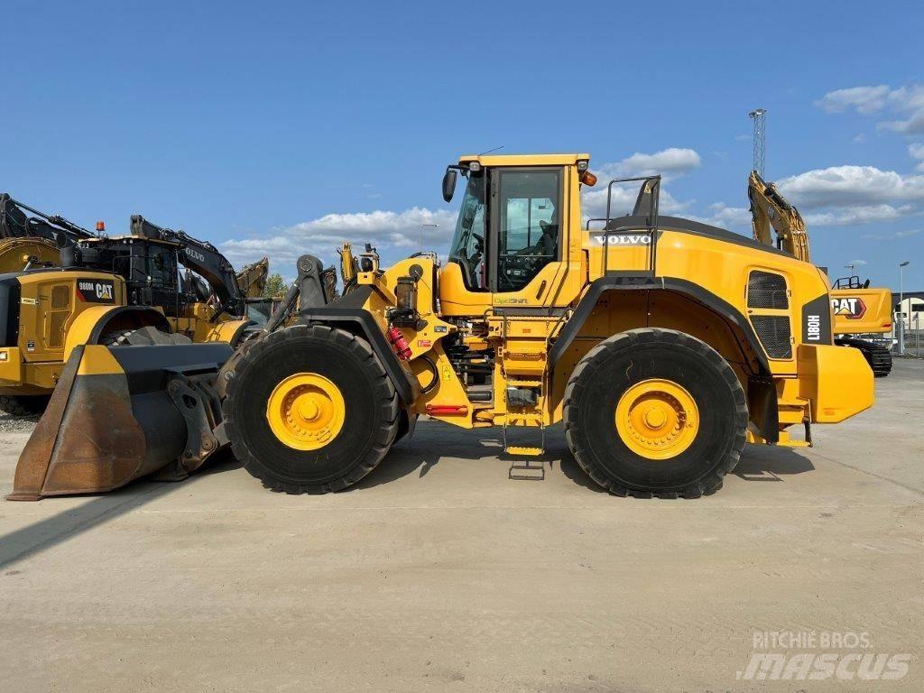 Volvo L180H Pale gommate