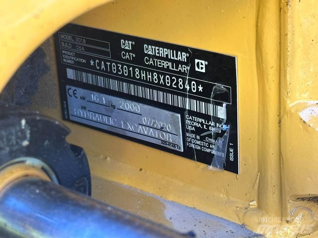 CAT 301.8 Miniescavatori