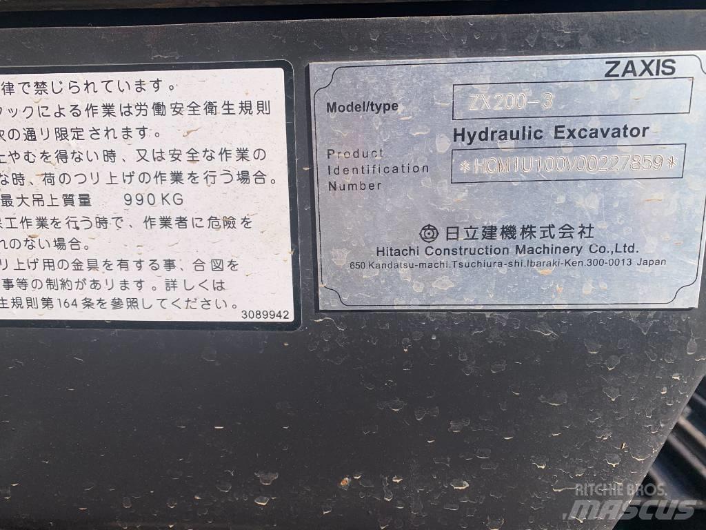 Hitachi Zaxis 200 LC Escavatori cingolati