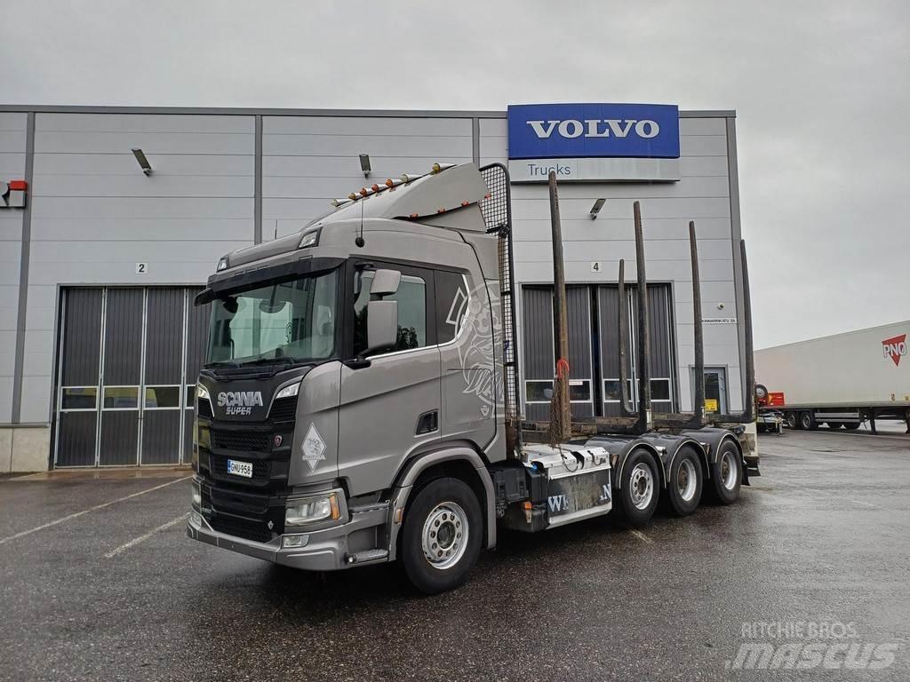 Scania R-serie Camion trasporto legname
