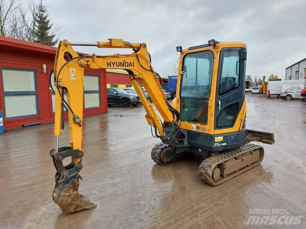 Hyundai R25Z-9AK Miniescavatori