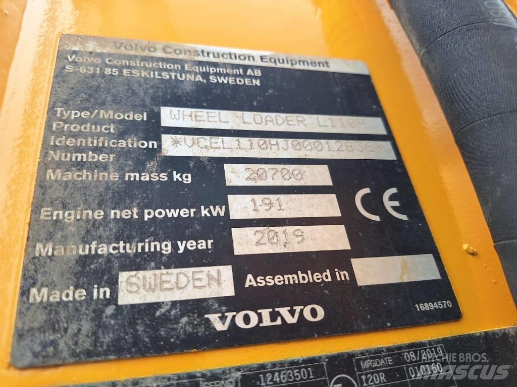 Volvo L110H VAAKA, YM Pale gommate