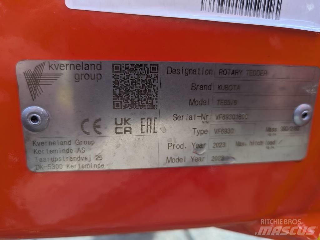 Kubota TE 6576 Accessori per macchine da fieno e foraggio