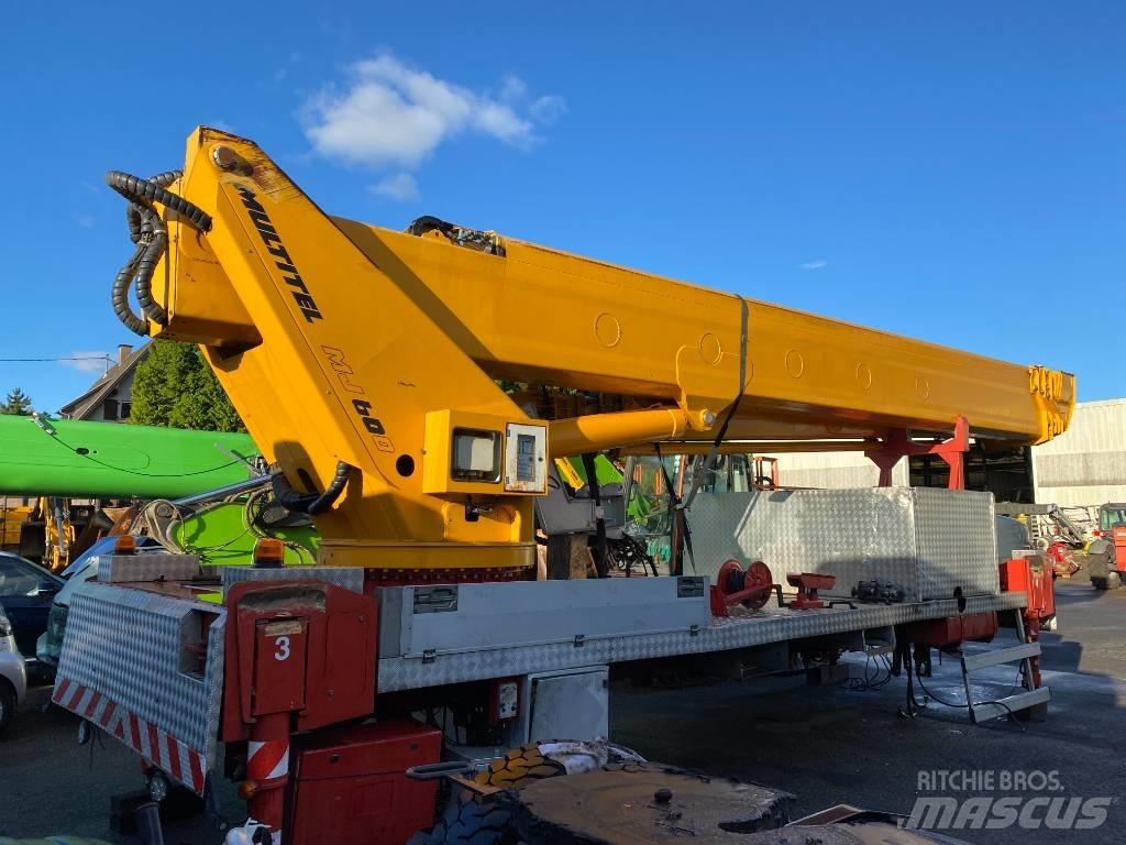 Multitel MJ 600 Piattaforme autocarrate