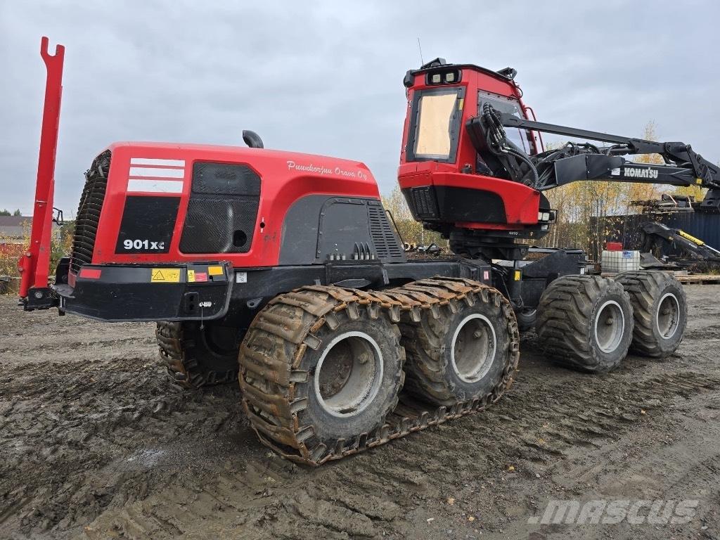 Komatsu 901XC Abbattitrici, Disboscatrici