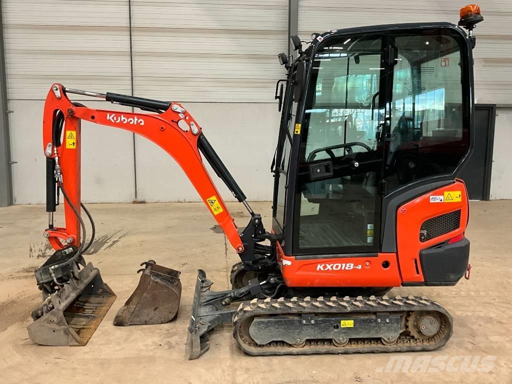 Kubota KX 018-4 Miniescavatori