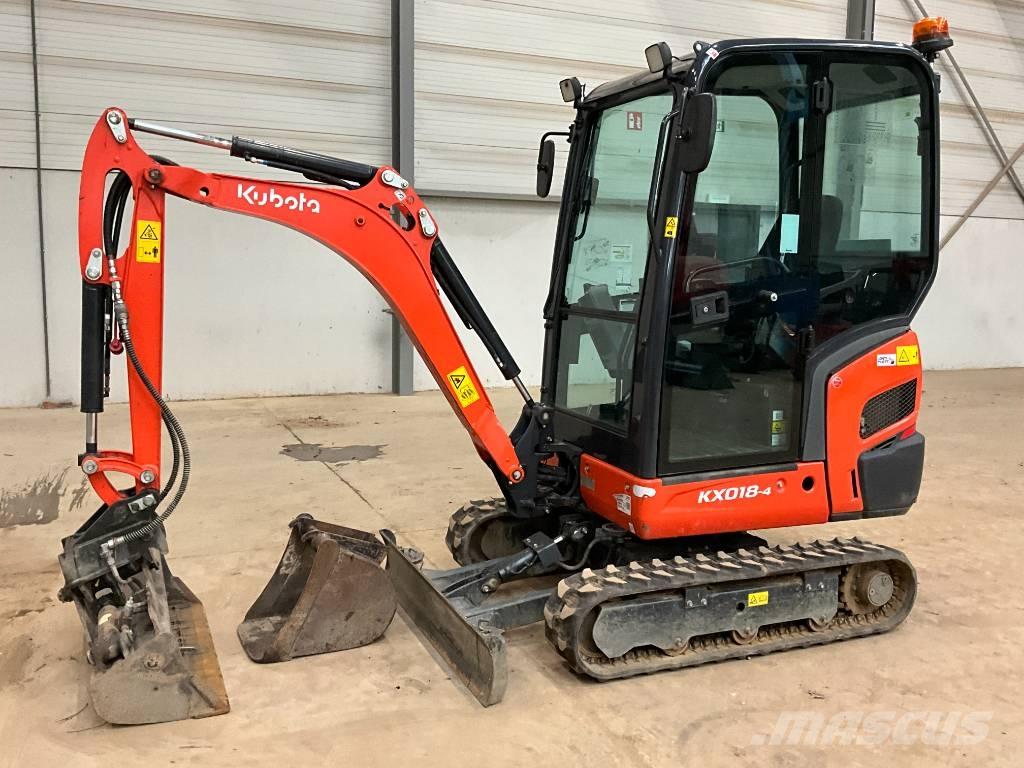 Kubota KX 018-4 Miniescavatori
