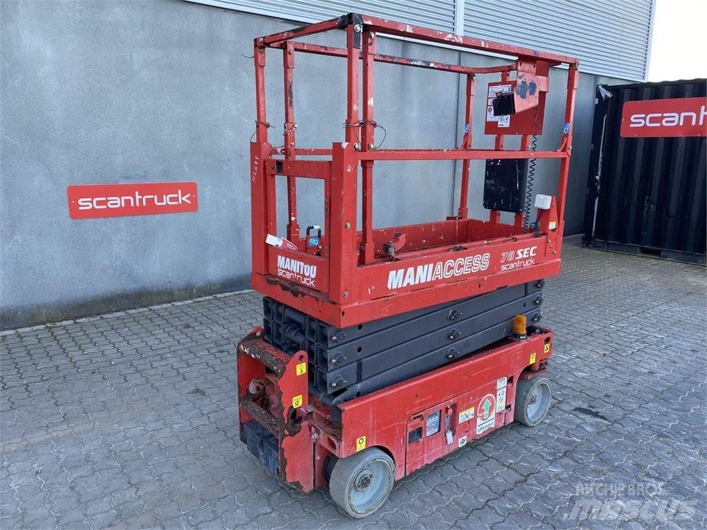 Manitou 78SEC Piattaforme a pantografo