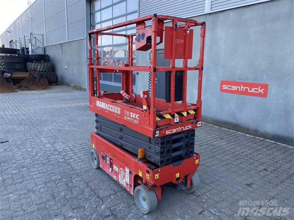 Manitou 78SEC Piattaforme a pantografo