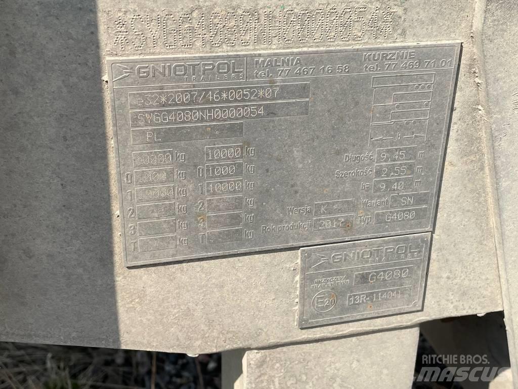 Gniotpol G4080 Rimorchi centinati