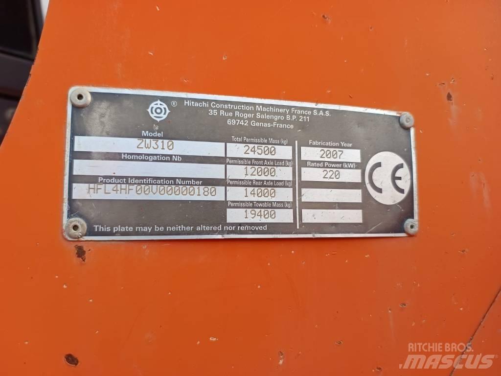 Hitachi ZW 310 Pale gommate
