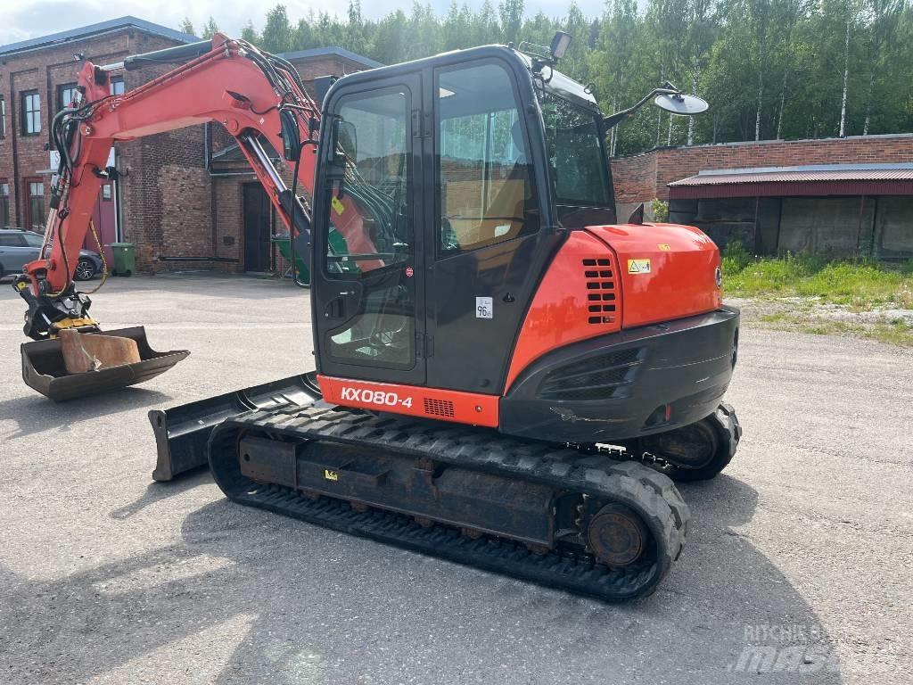 Kubota KX 080-4 Escavatori medi 7t - 12t