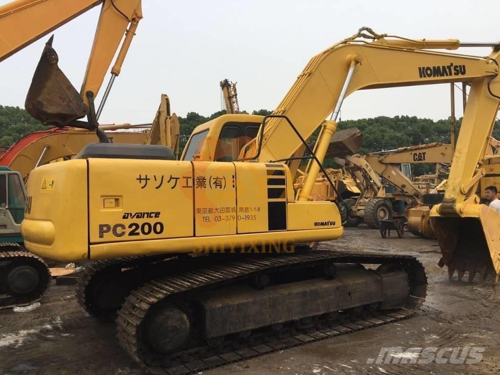 Komatsu PC 200-6 Escavatori cingolati