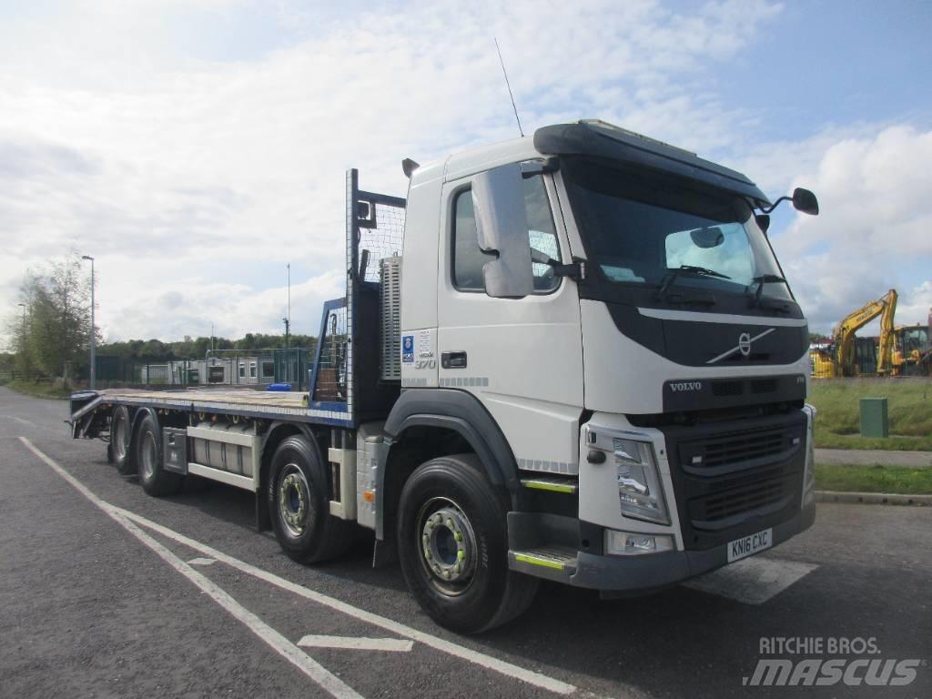 Volvo FM 370 Autocarro pianale / argano