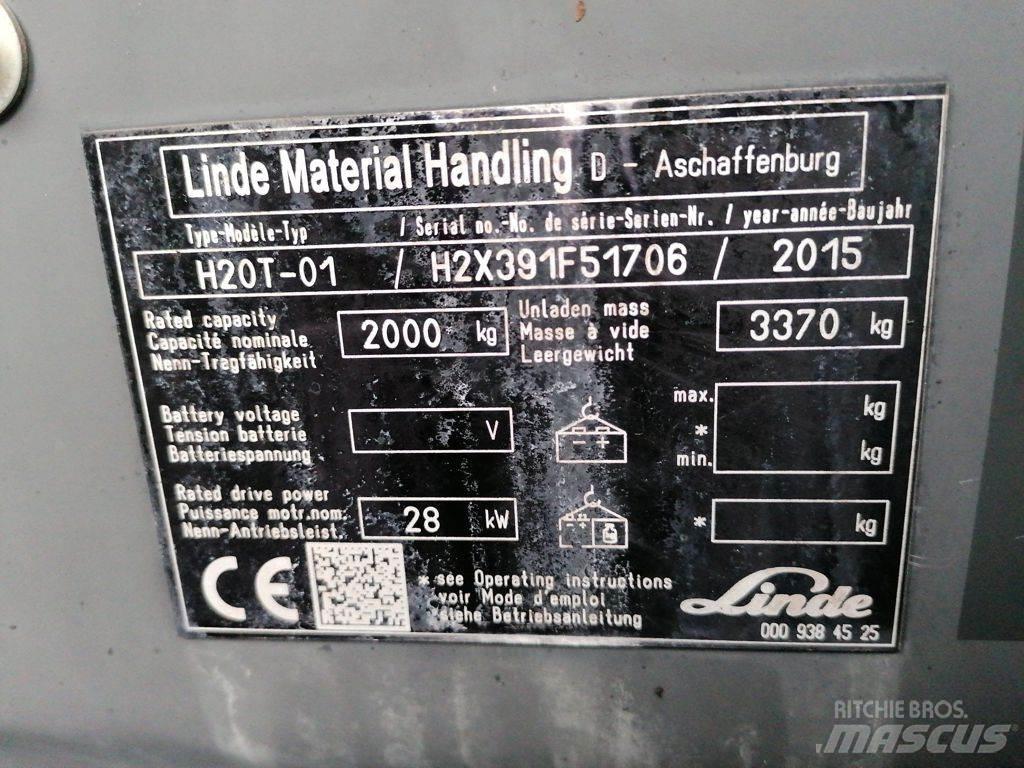 Linde H20T-01 Carrelli elevatori GPL