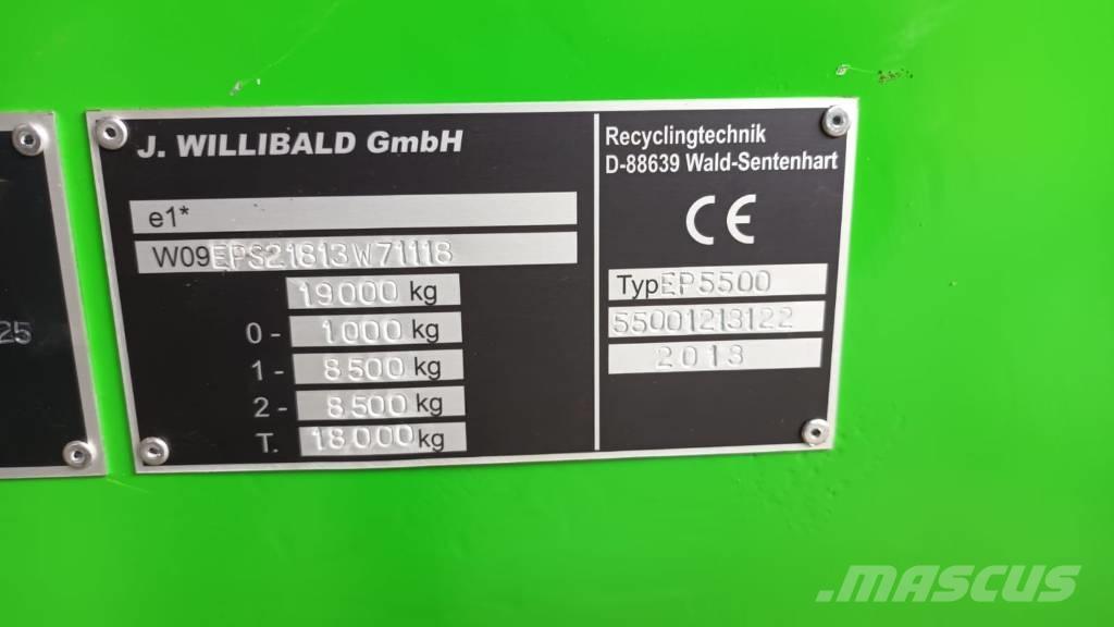 Willibald EP 5500 Trince forestali