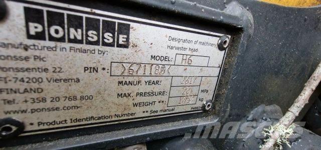 Ponsse Ergo 8wd Abbattitrici, Disboscatrici