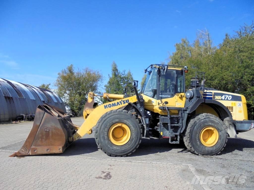 Komatsu WA 470-8 Pale gommate