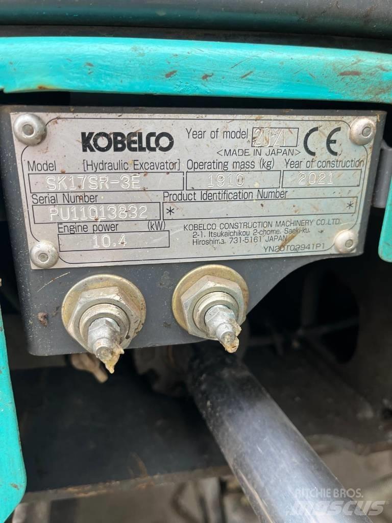 Kobelco SK 17 SR-3E Miniescavatori