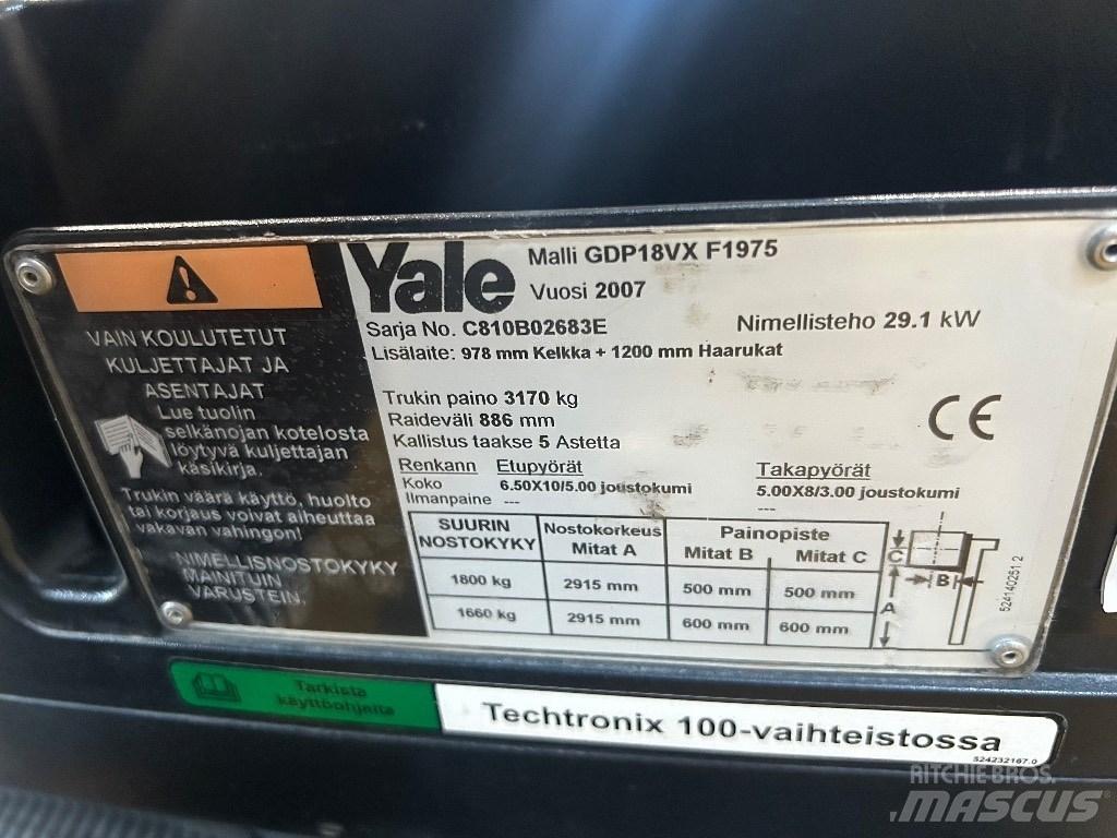 Yale GDP18VX Carrelli elevatori diesel