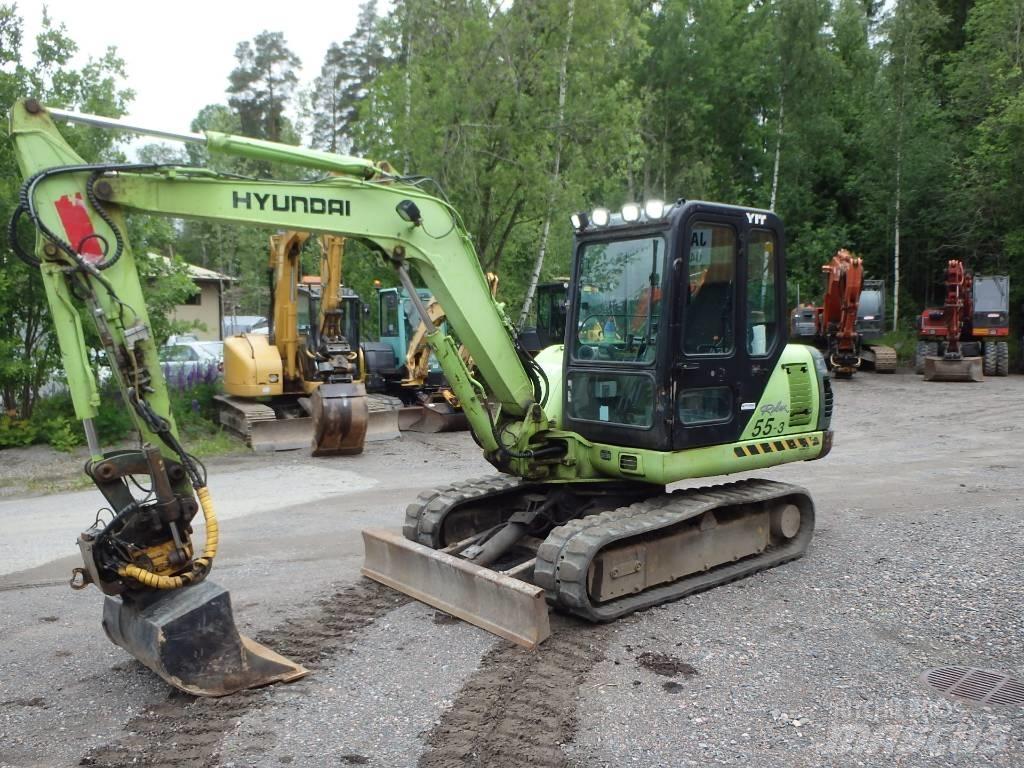 Hyundai Robex 55-3 Miniescavatori