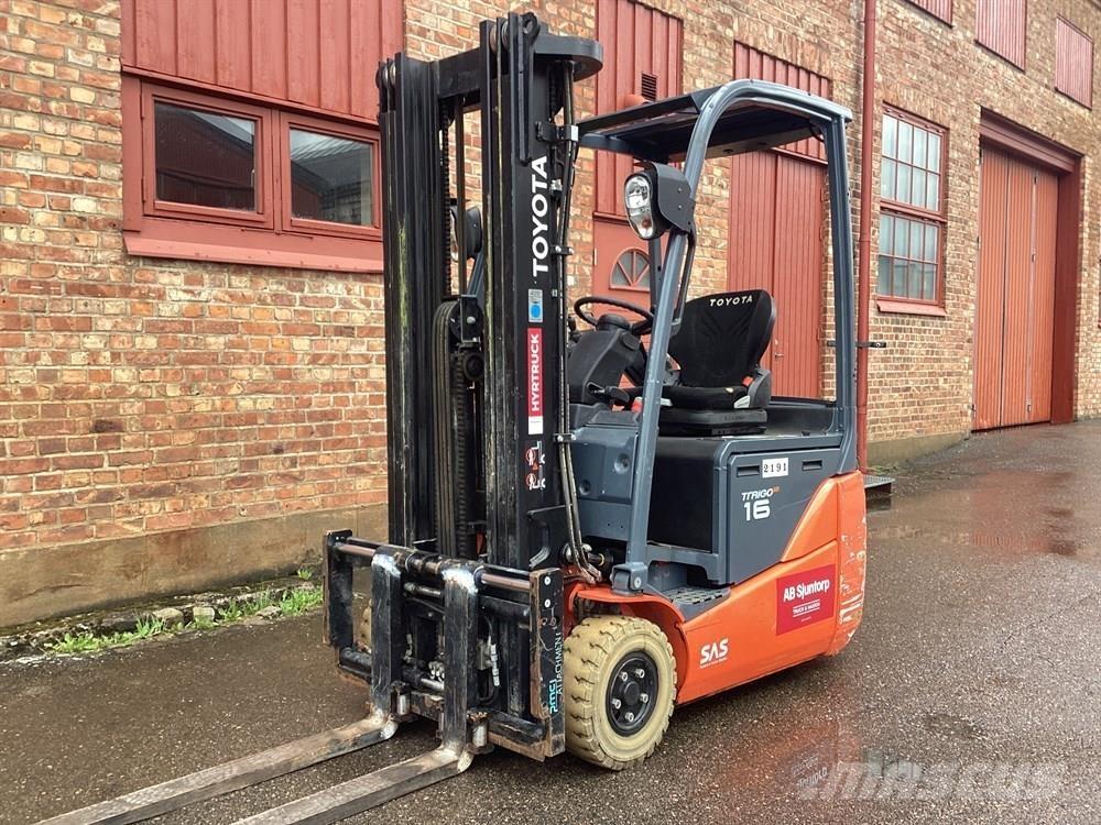 Toyota 8FBEK16T Electric forklift trucks