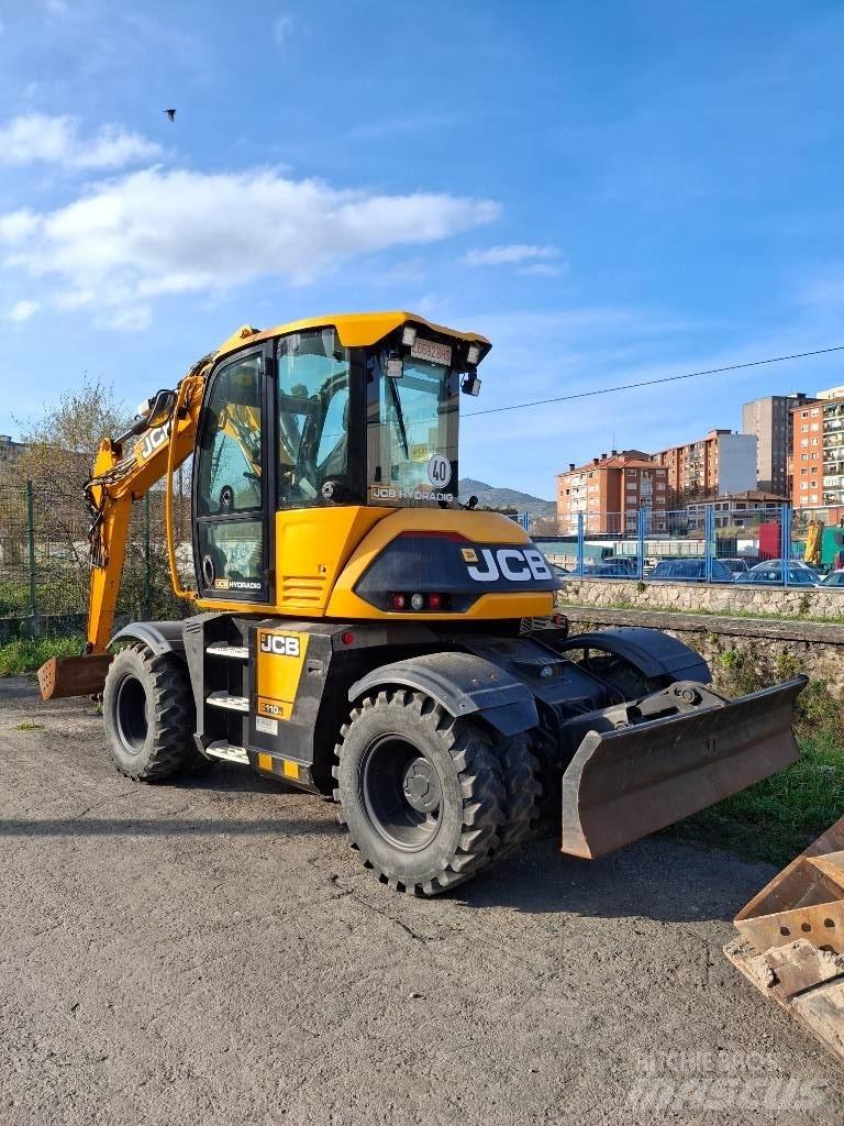 JCB Hydradig 110W Escavatori gommati