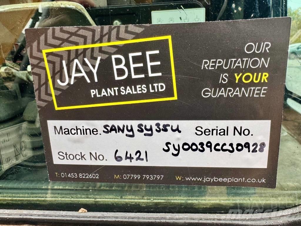 Sany SY 35 U Miniescavatori