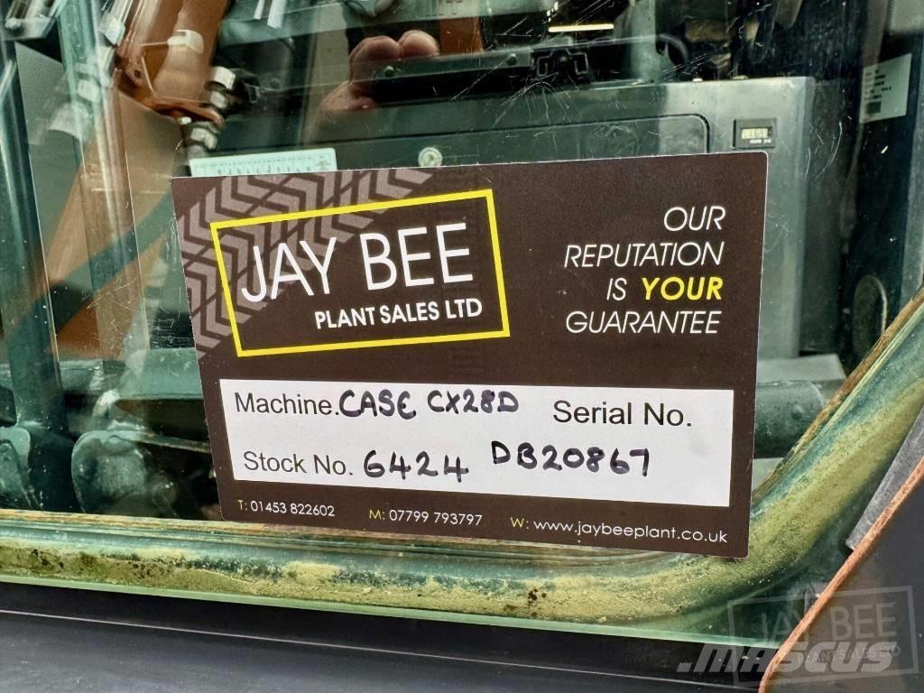 CASE CX28D Miniescavatori