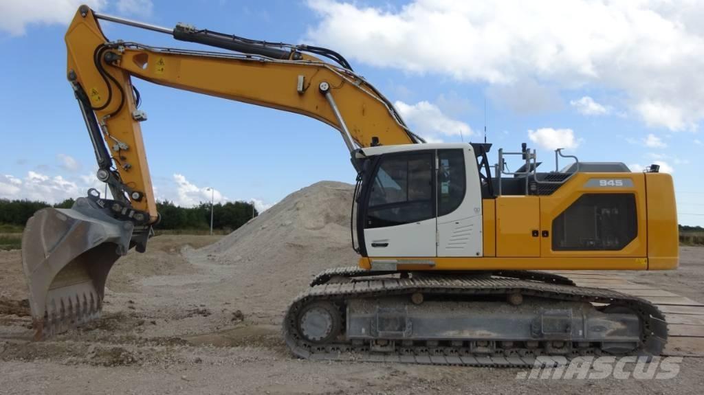 Liebherr R945 3d GPS Escavatori cingolati