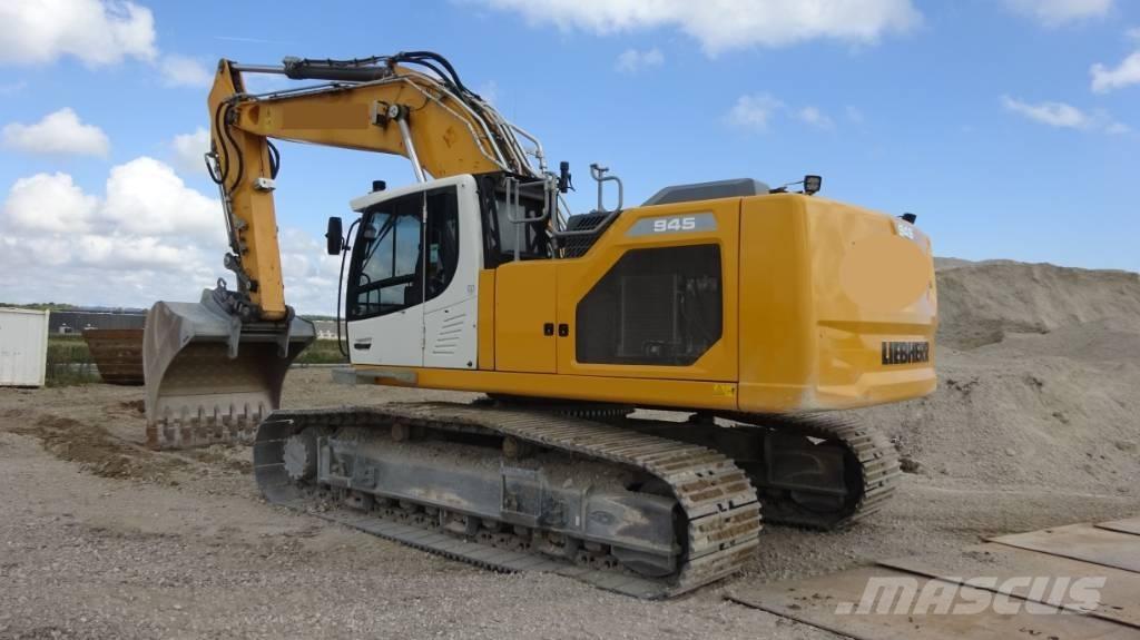 Liebherr R945 3d GPS Escavatori cingolati