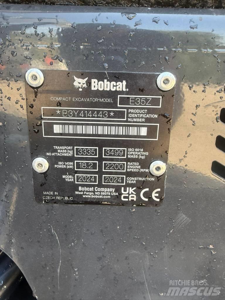 Bobcat E 35, 549h Miniescavatori