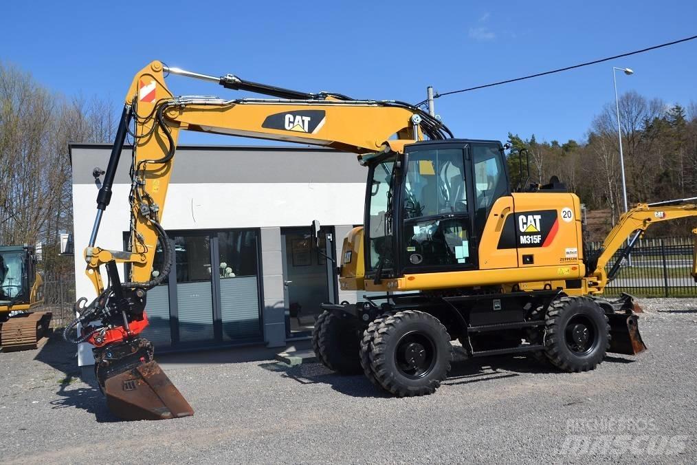 CAT M 315 F Escavatori gommati