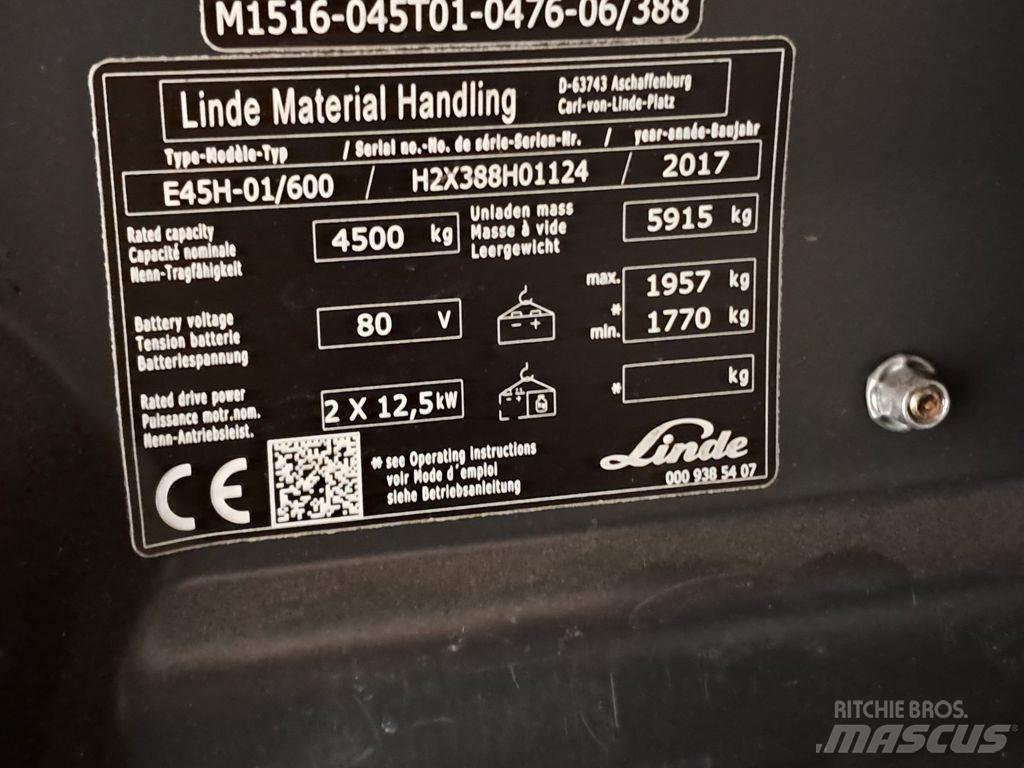 Linde E45H-01/600 Carrelli elevatori elettrici