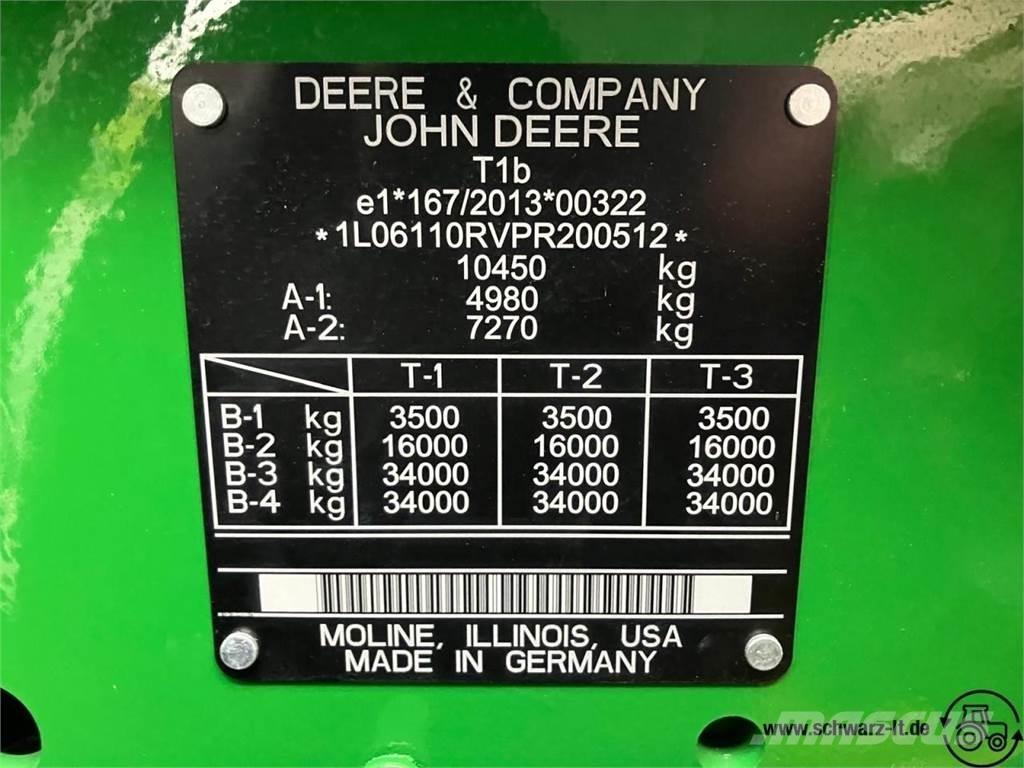 John Deere 6R 110 Trattori