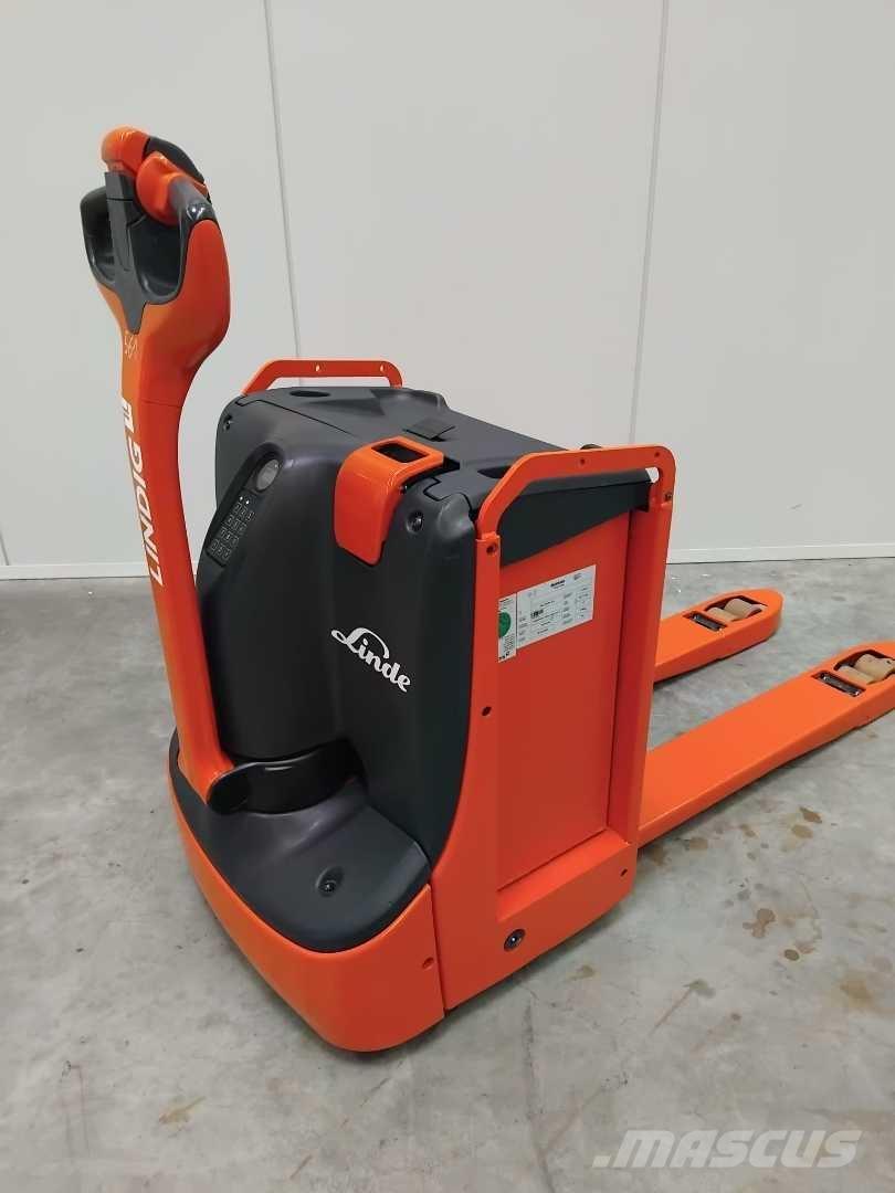 Linde T18 Transpallet uomo a terra