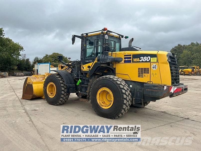 Komatsu wa380 Pale gommate