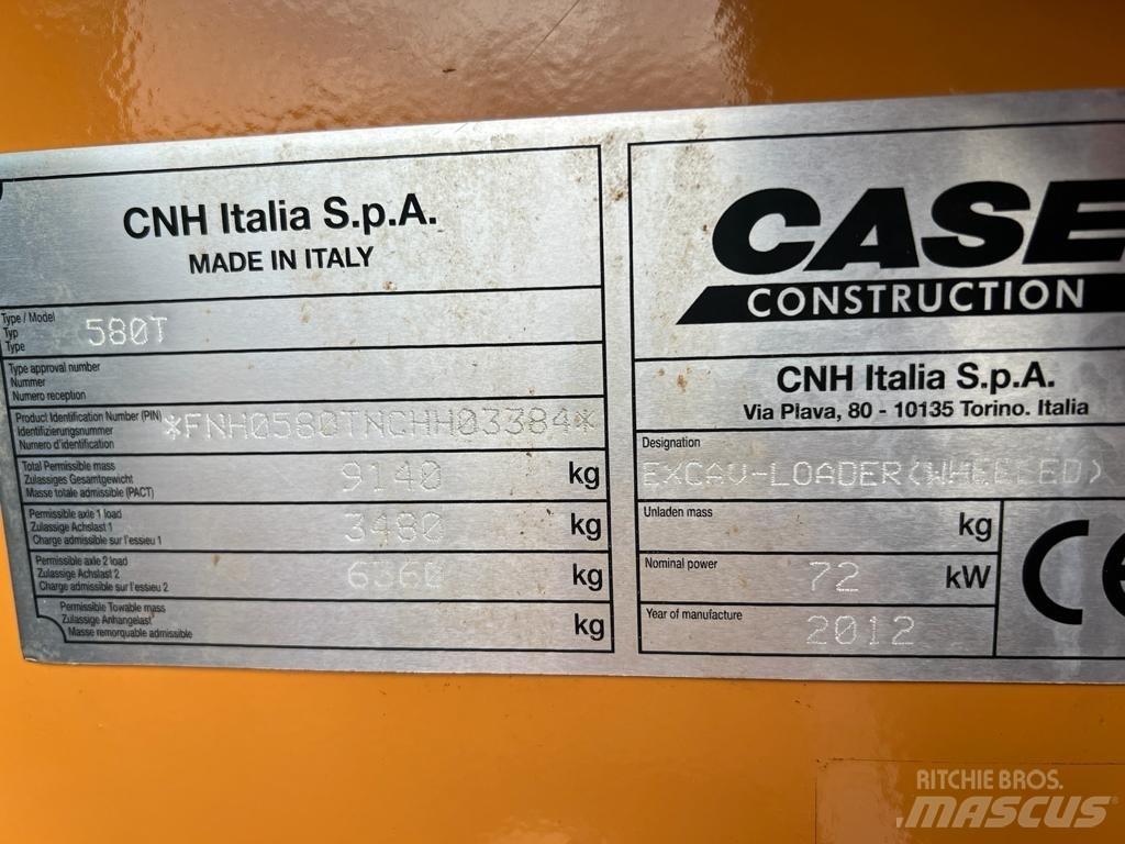 CASE 580 T Terne