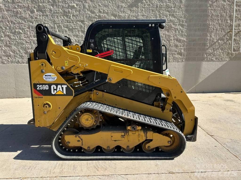 CAT 259D Mini Pale Gommate