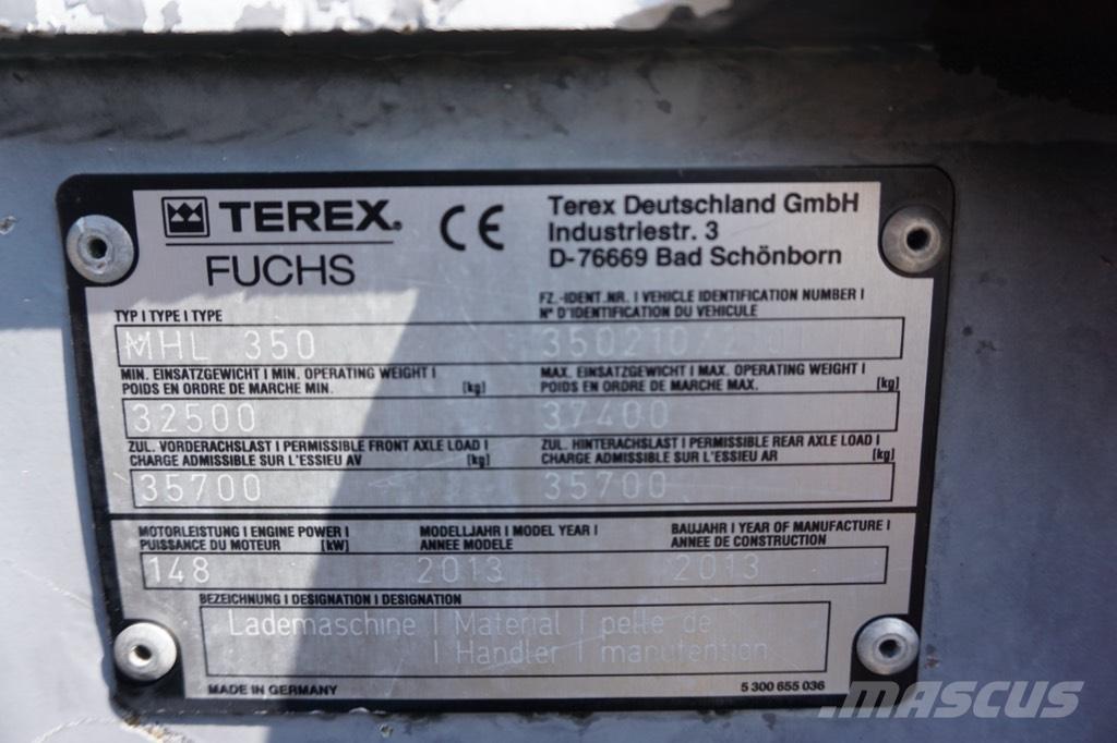 Fuchs MHL 350 Movimentazione rifiuti