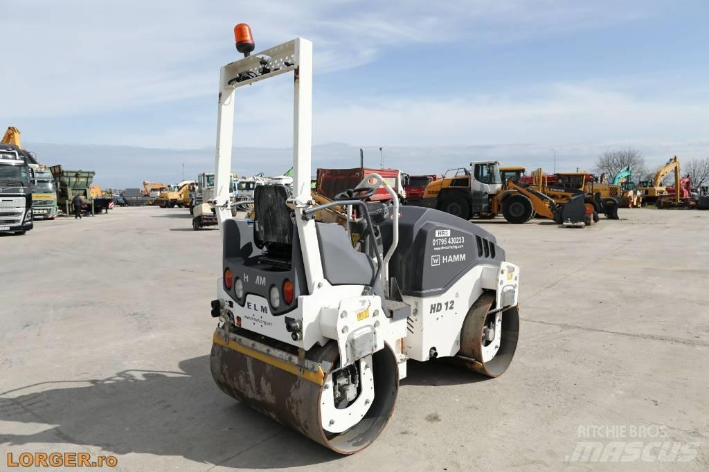 Hamm HD 12 VV Rulli a doppio tamburo