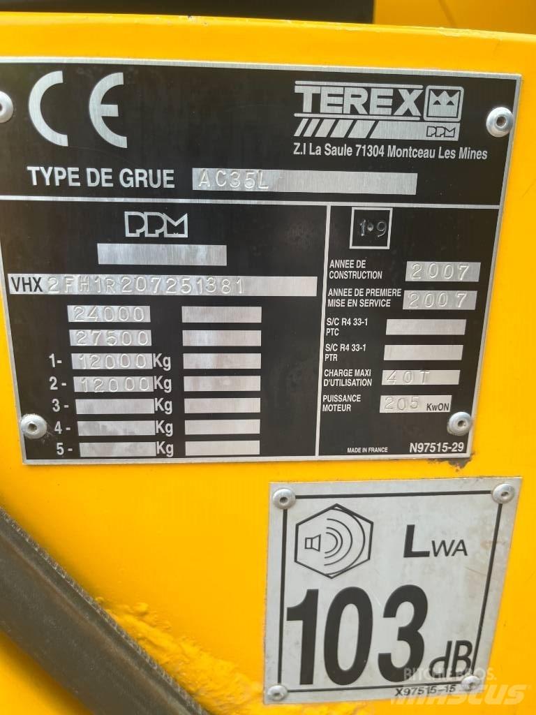 Terex Demag AC 35-L Gru per terreni difficili