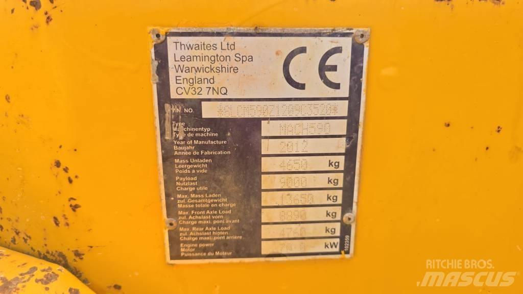 Thwaites MACH 590 Dumpers articolati