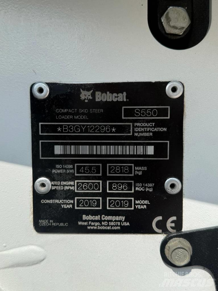 Bobcat S 550 Mini Pale Gommate