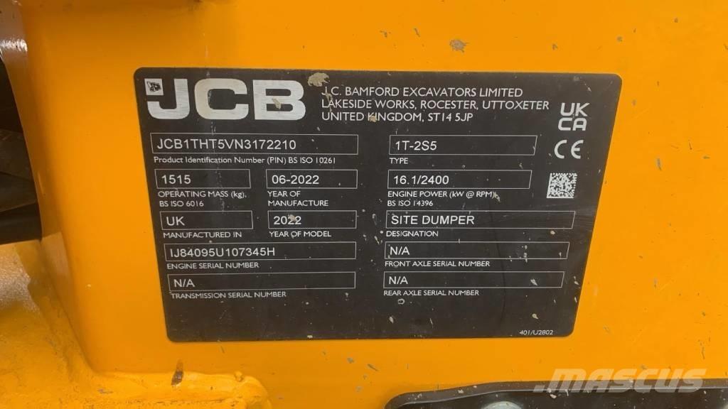 JCB 1 T2-S5 Mini dumper
